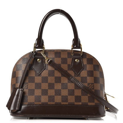 Louis Vuitton Damier Ebene Alma BB 1 of 11