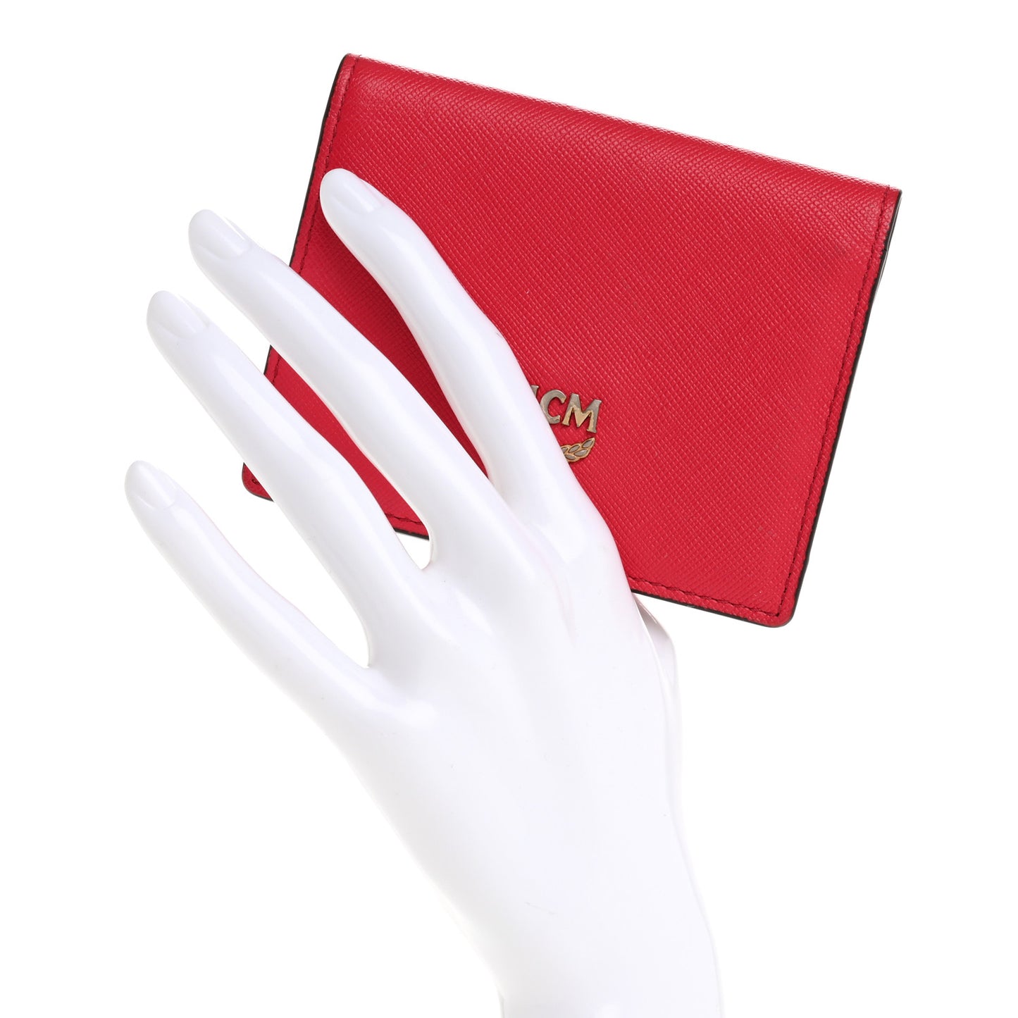 Saffiano Wallet Pink Orange