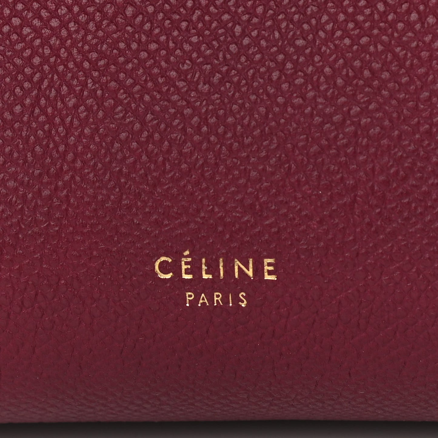 Grained Calfskin Mini Belt Bag Plum