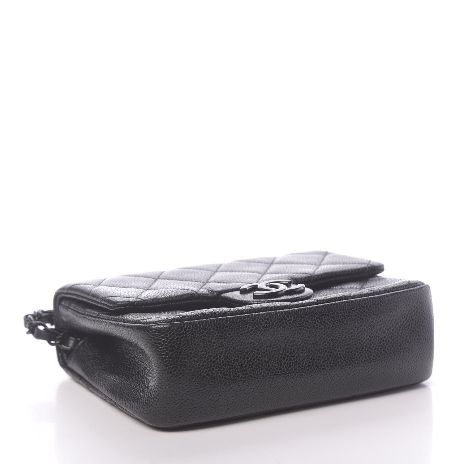 Chanel Caviar Quilted Incognito Mini Square Flap Black 4 of 11