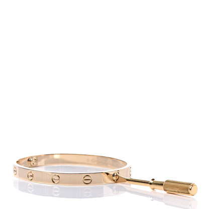 Cartier 18K Yellow Gold LOVE Bracelet 18 5 of 6