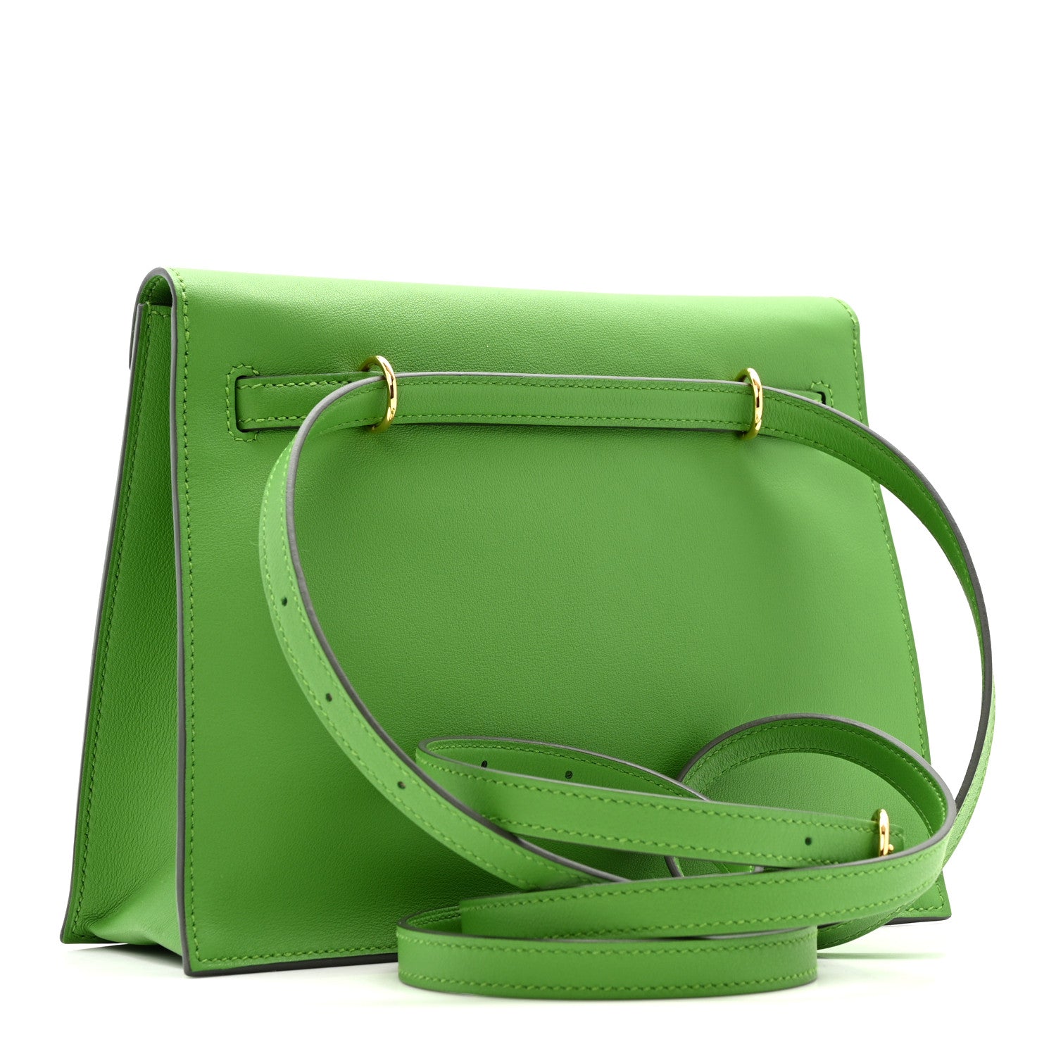 Hermes Swift Kelly Danse II Belt Bag Vert Yucca 3 of 10