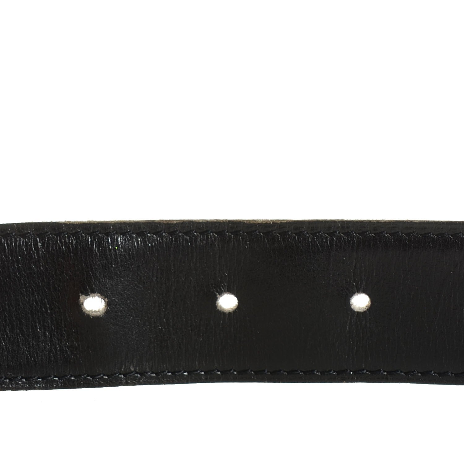 Hermes Box Taurillon Clemence 32mm Belt Strap 85 Black Potiron 2 of 5