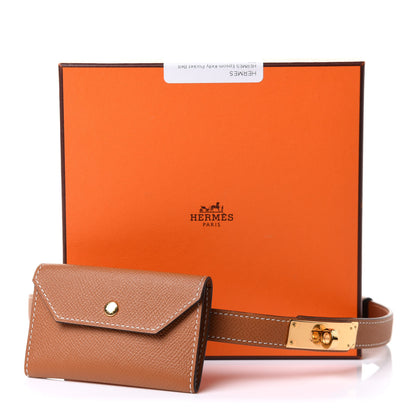 Hermes Epsom Kelly Pocket Belt Gold 8 of 8