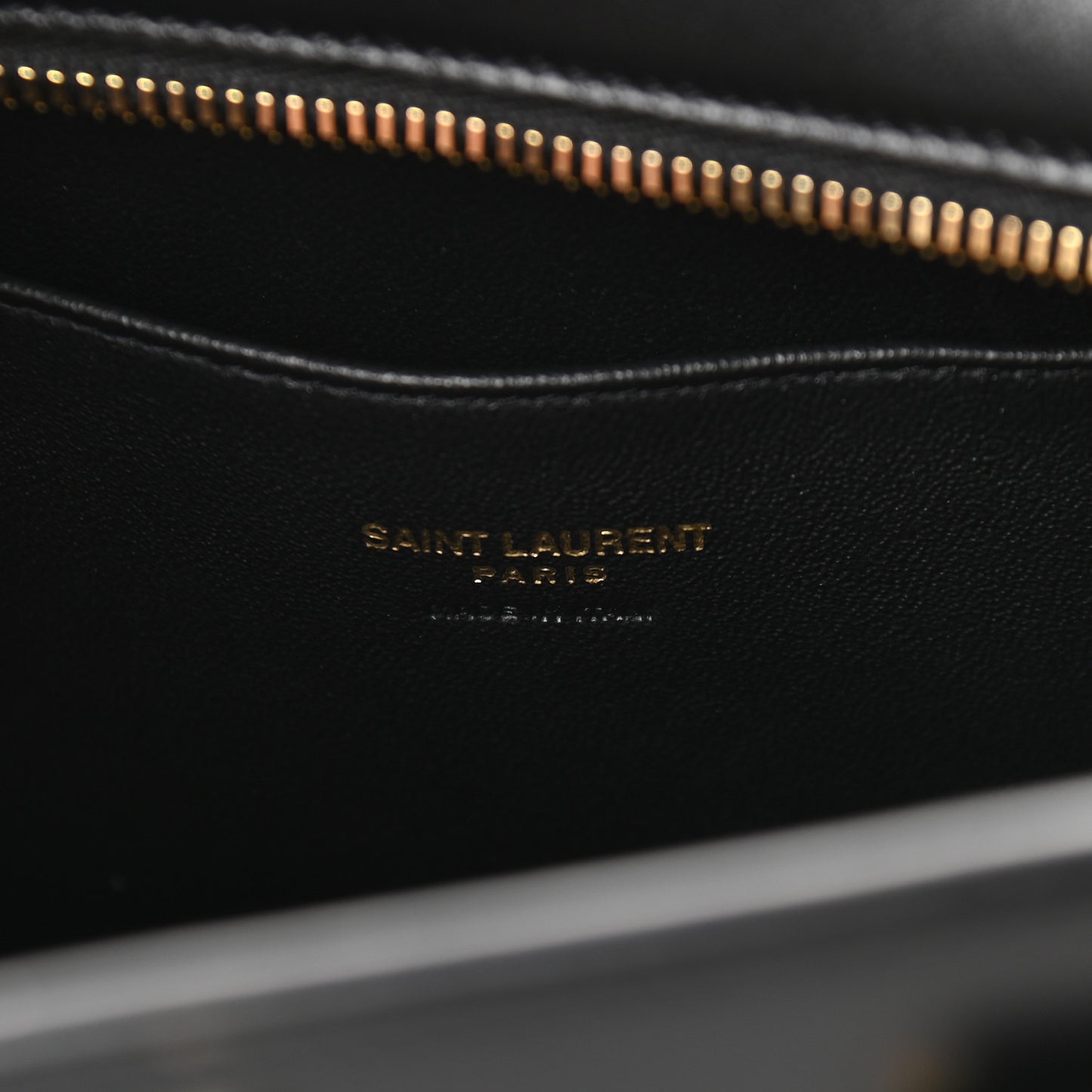 Calfskin Monogram Baby Cabas Black