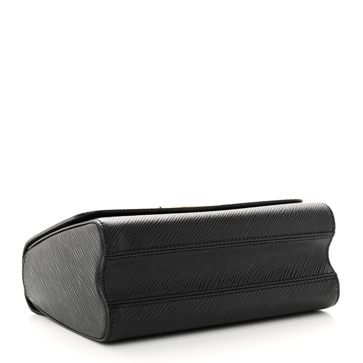 Louis Vuitton Epi Twist Monogram Flower Chain Shoulder Bag MM Black 5 of 11