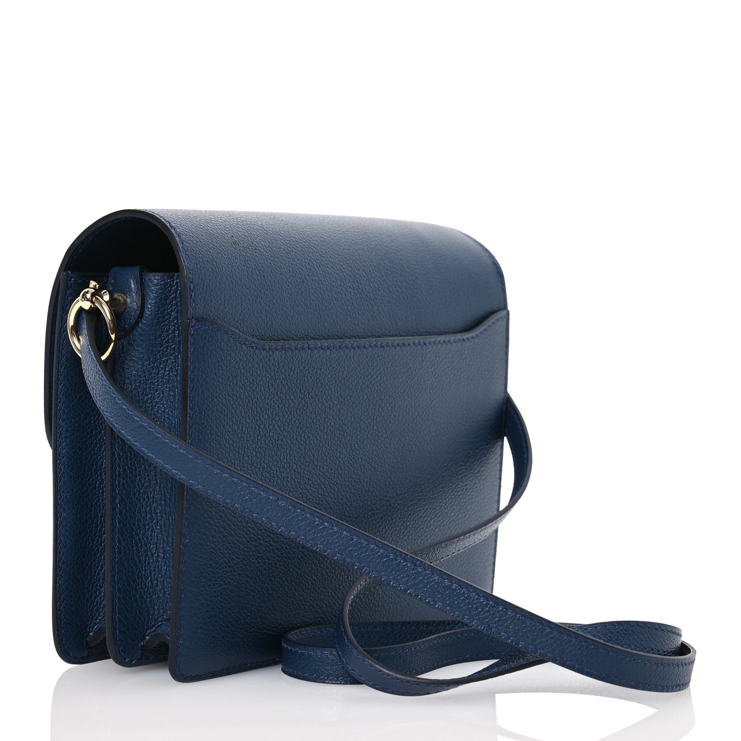 Hermes Evercolor Mini Sac Roulis Bleu De Malte 3 of 13