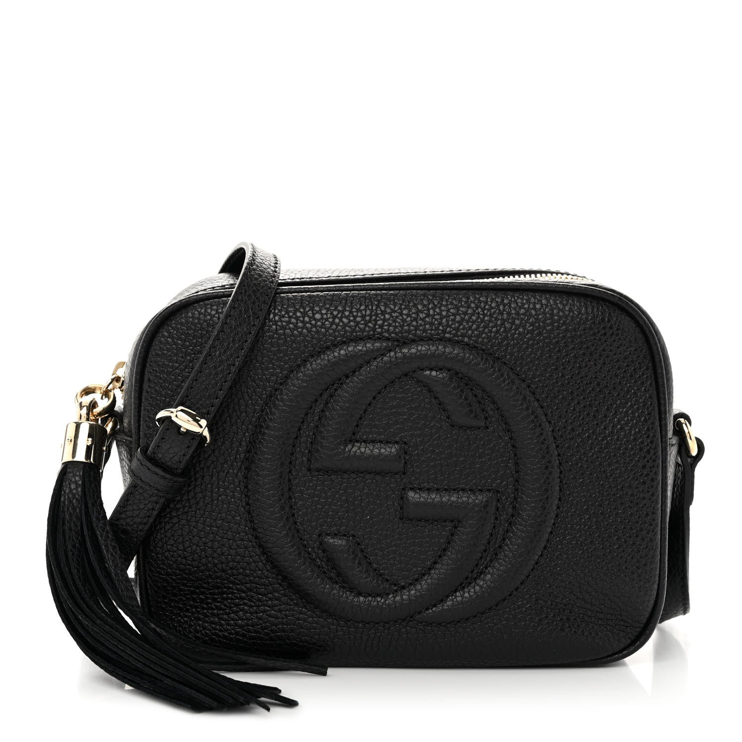Gucci Pebbled Calfskin Small Soho Disco Bag Black 1 of 10