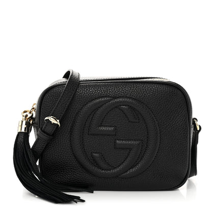 Gucci Pebbled Calfskin Small Soho Disco Bag Black 1 of 10