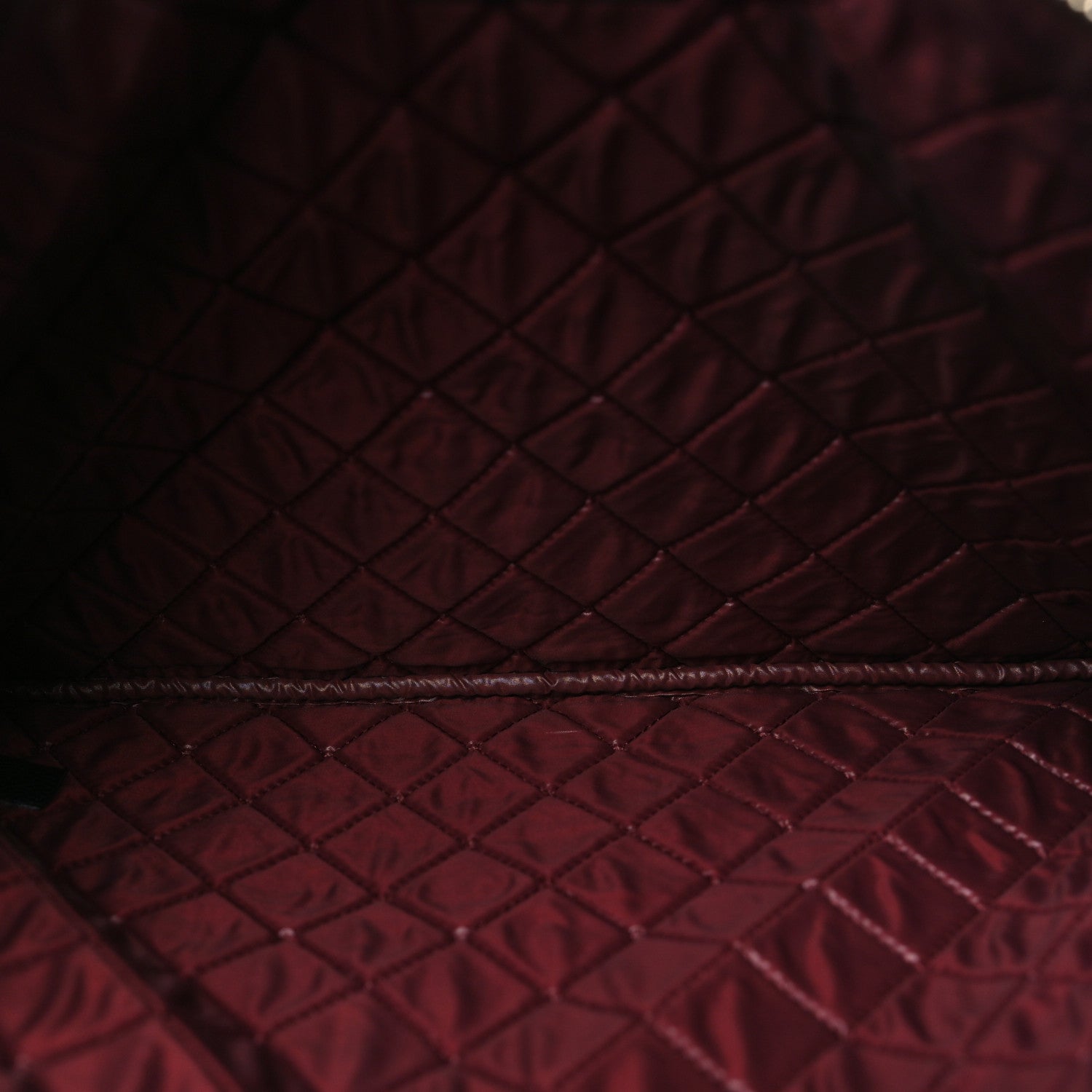 Chanel Caviar Quilted Large Cosmetic Case Black 5 of 8