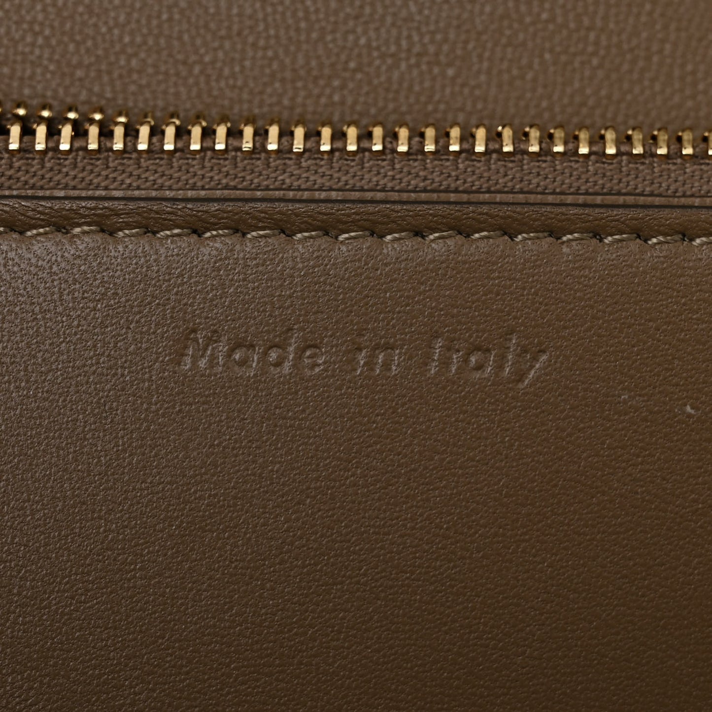 Liege Calfskin Medium Classic Box Flap Bag Taupe