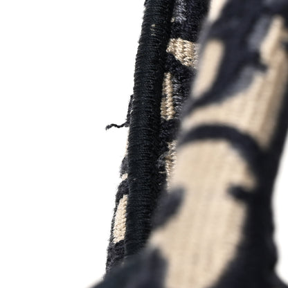 Christian Dior Oblique Medium Book Tote Blue Multicolor 11 of 12