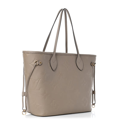 Louis Vuitton Empreinte Monogram Giant Neverfull MM Tourterelle 2 of 4