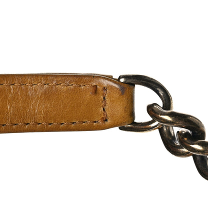 Chanel Glazed Calfskin Castle Rock Medium Flap Yellow 20 of 20