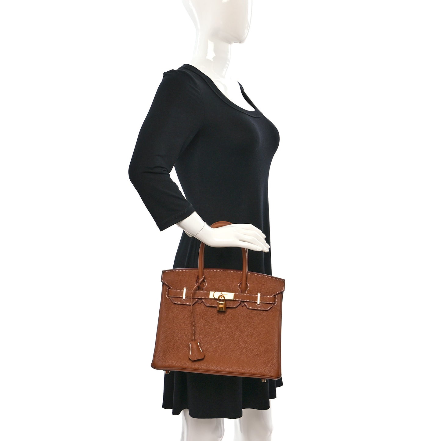 Togo Birkin 30 Gold