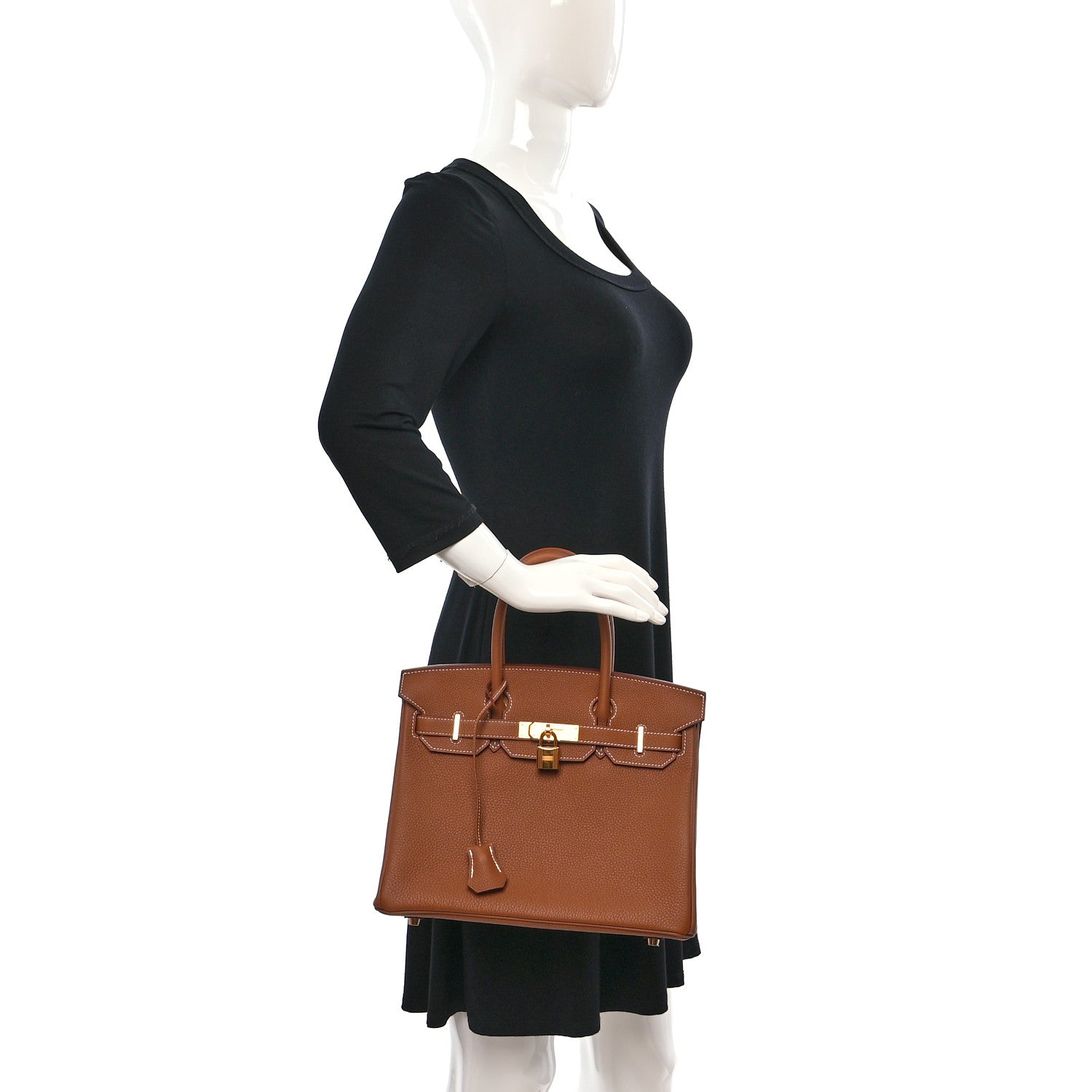 Hermes Togo Birkin 30 Gold 2 of 13