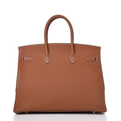 Hermes Togo Birkin 35 Gold 5 of 30
