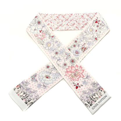 Louis Vuitton Silk Louis In The Garden Bandeau White 1 of 3