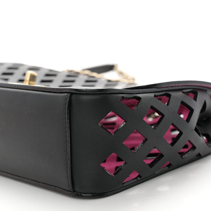 Chanel Lambskin Sea Through Flap Black Multicolor 13 of 14