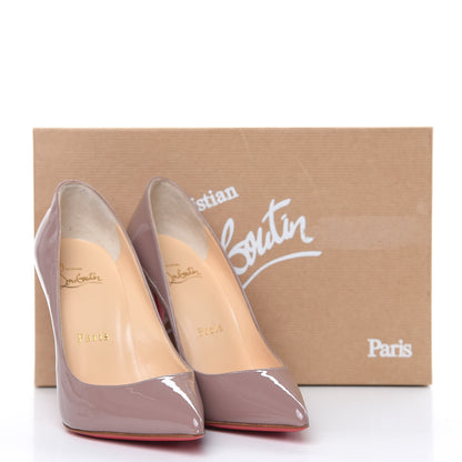 Christian Louboutin Patent Pigalle Follies 100 Pumps 35.5 Antic 8 of 8