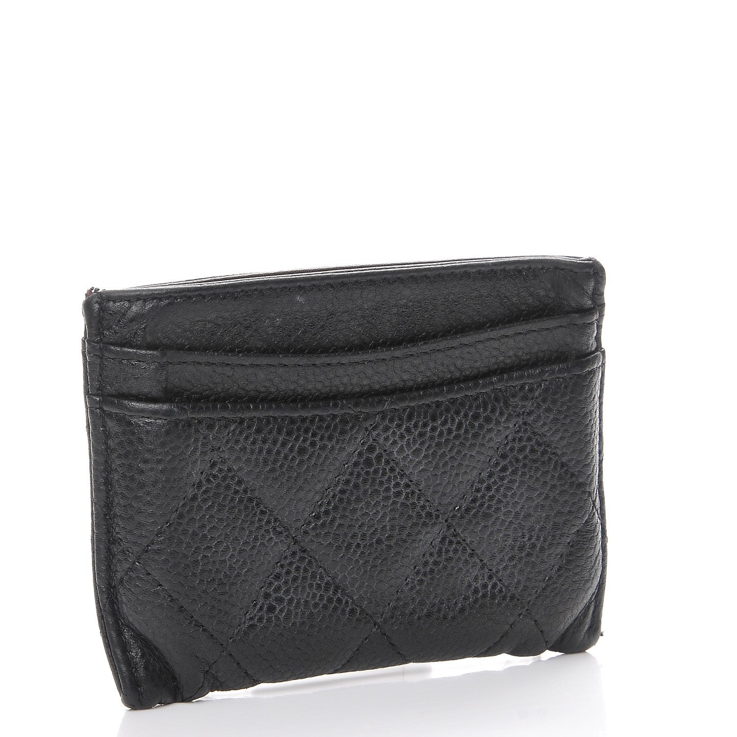 Chanel Caviar Quilted Card Holder Black 3 of 11