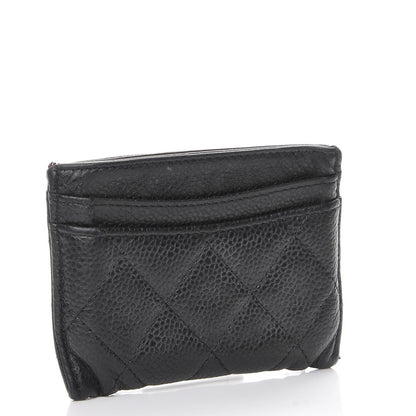 Chanel Caviar Quilted Card Holder Black 3 of 11