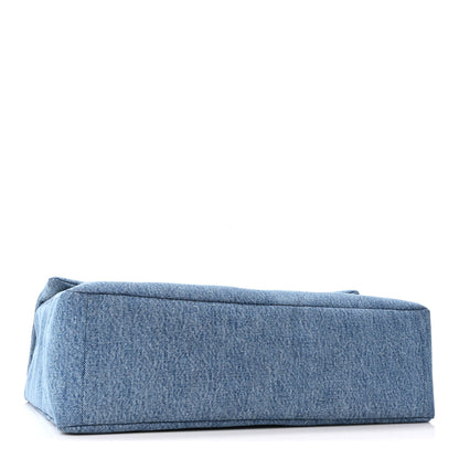 Chanel Denim Souplissimo Maxi Flap Blue 4 of 11