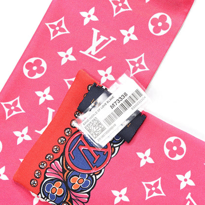 Louis Vuitton Silk Monogram World Of Love Bandeau White 3 of 3