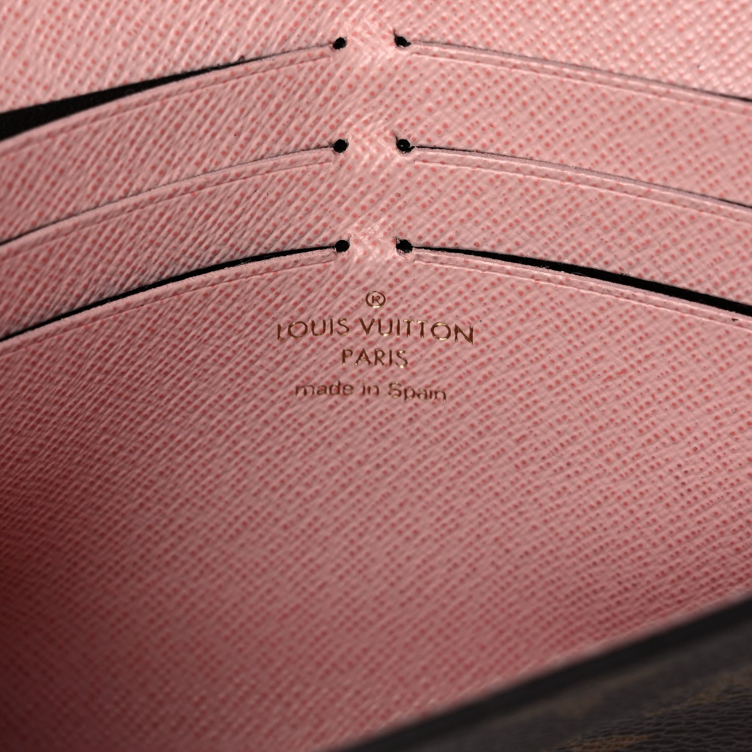 Louis Vuitton Monogram Jeanne Wallet Rose Ballerine 6 of 14