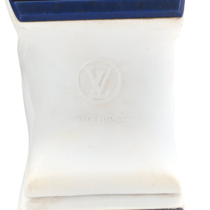 Louis Vuitton Jacquard Velvet Monogram LV Archlight Sneakers 37 White Blue 7 of 10