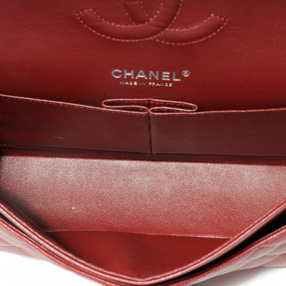 Chanel Caviar Quilted Medium Double Flap Red 6 of 8