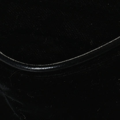 Saint Laurent Velour Matelasse Monogram Lou Belt Bag Black 11 of 15