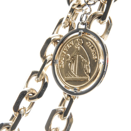 Lanvin Patent Chain Shoulder Bag Black 6 of 8