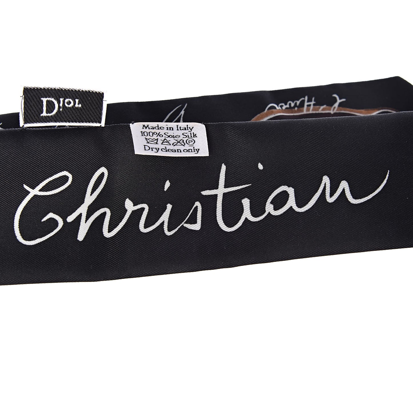 Silk L'Hiver Mitzah Scarf Black