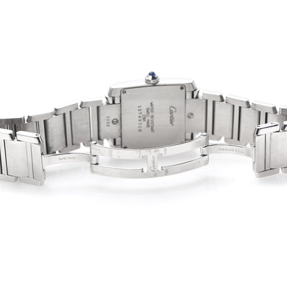 Cartier Stainless Steel 25mm Tank Francaise Quartz Watch 6 of 7