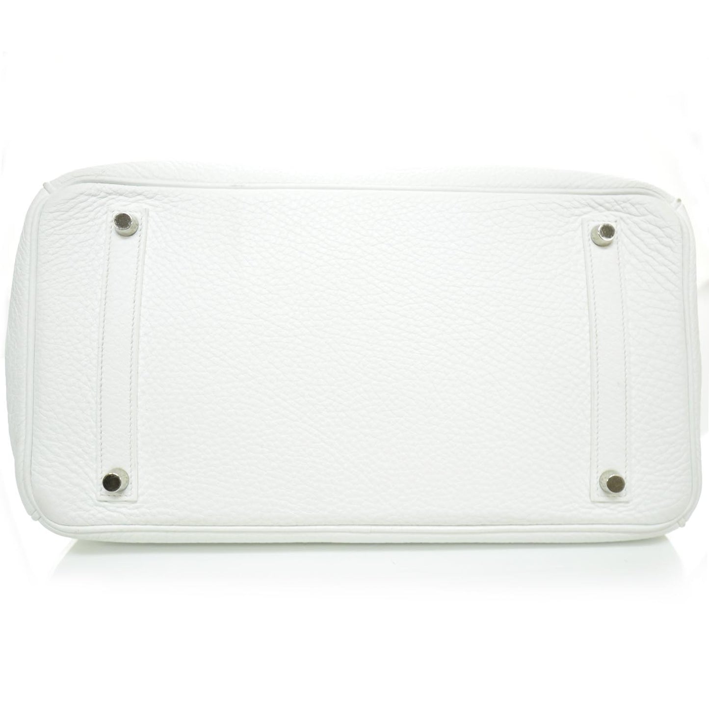Taurillon Clemence Birkin 35 White