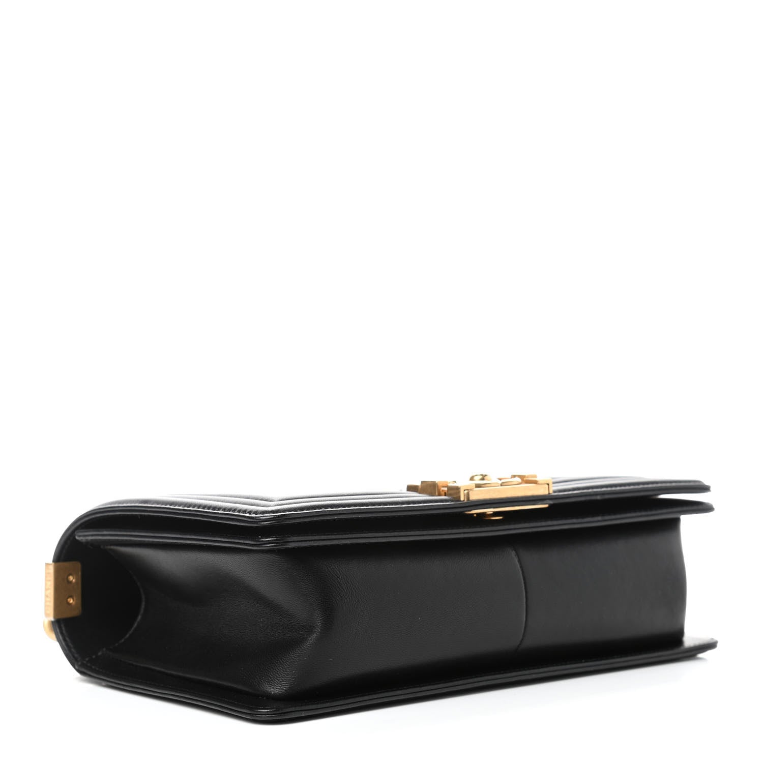 Chanel Lambskin Quilted Medium Boy Flap Black 3 of 10