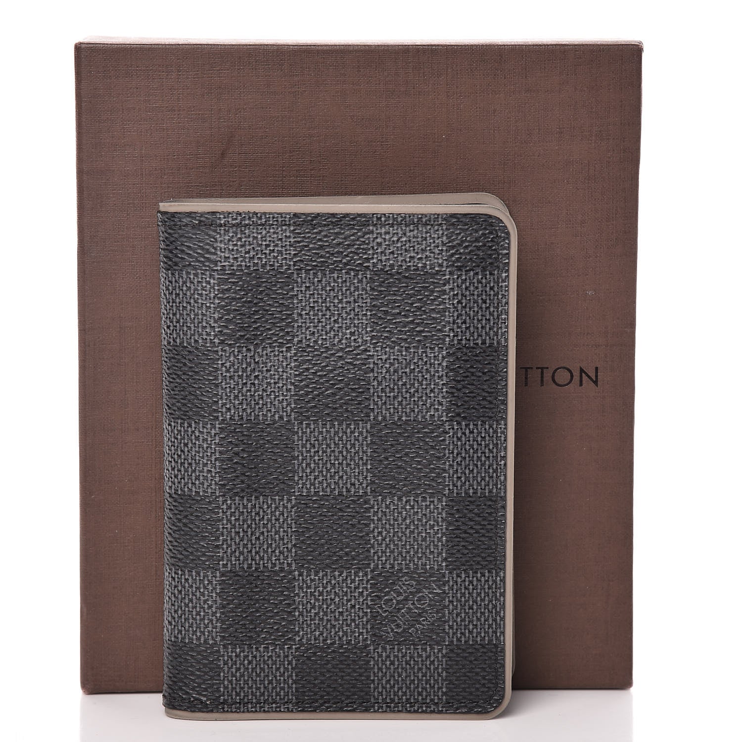 Louis Vuitton Damier Graphite Pocket Organizer Taupe 12 of 12