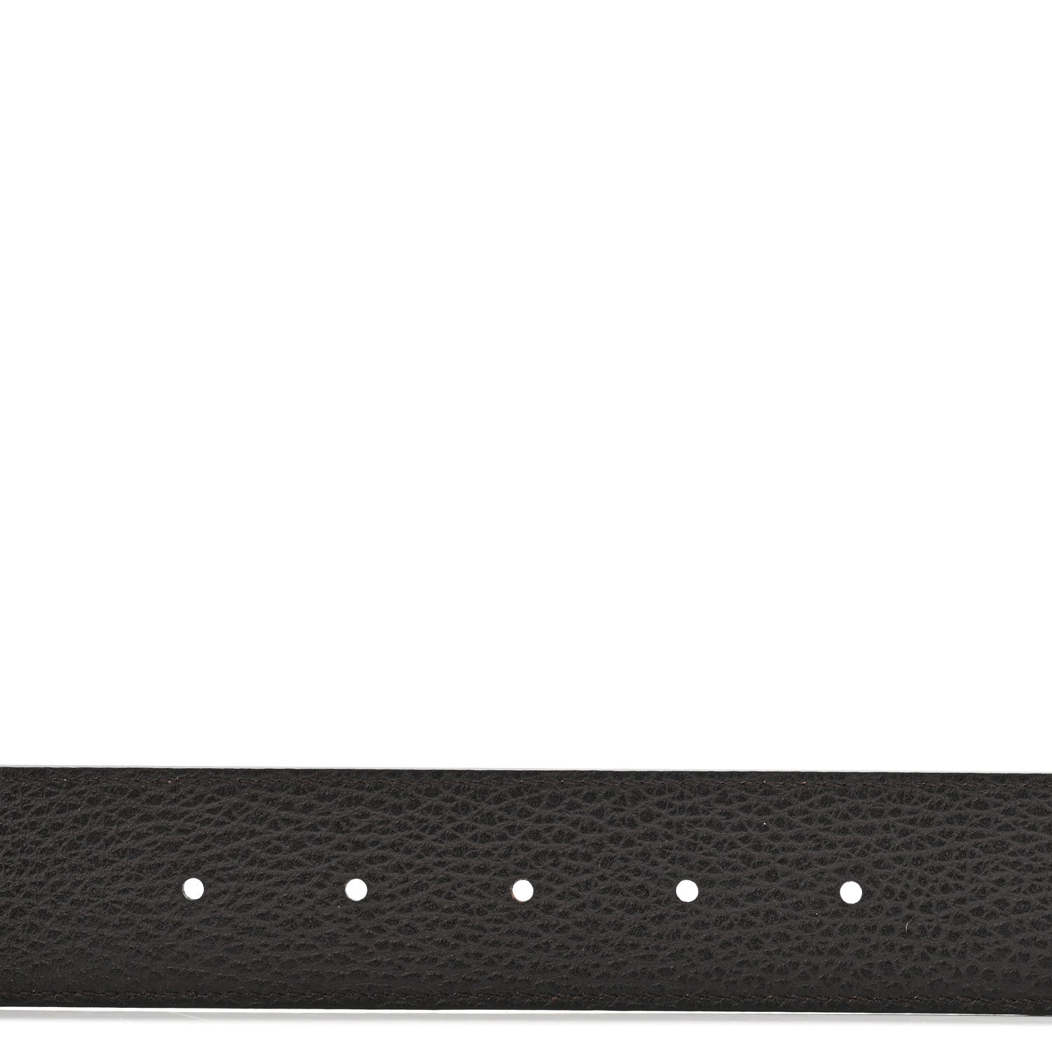 Gucci Calfskin Double G Reversible 37mm Belt 85 34 Black Cocoa 4 of 7