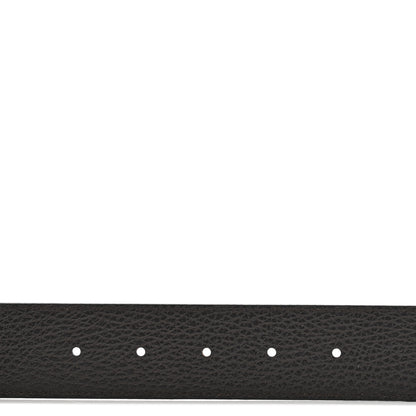 Gucci Calfskin Double G Reversible 37mm Belt 85 34 Black Cocoa 4 of 7