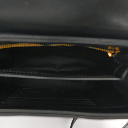 Saint Laurent Calfskin Y Quilted Monogram Toy Loulou Crossbody Bag Black 5 of 10