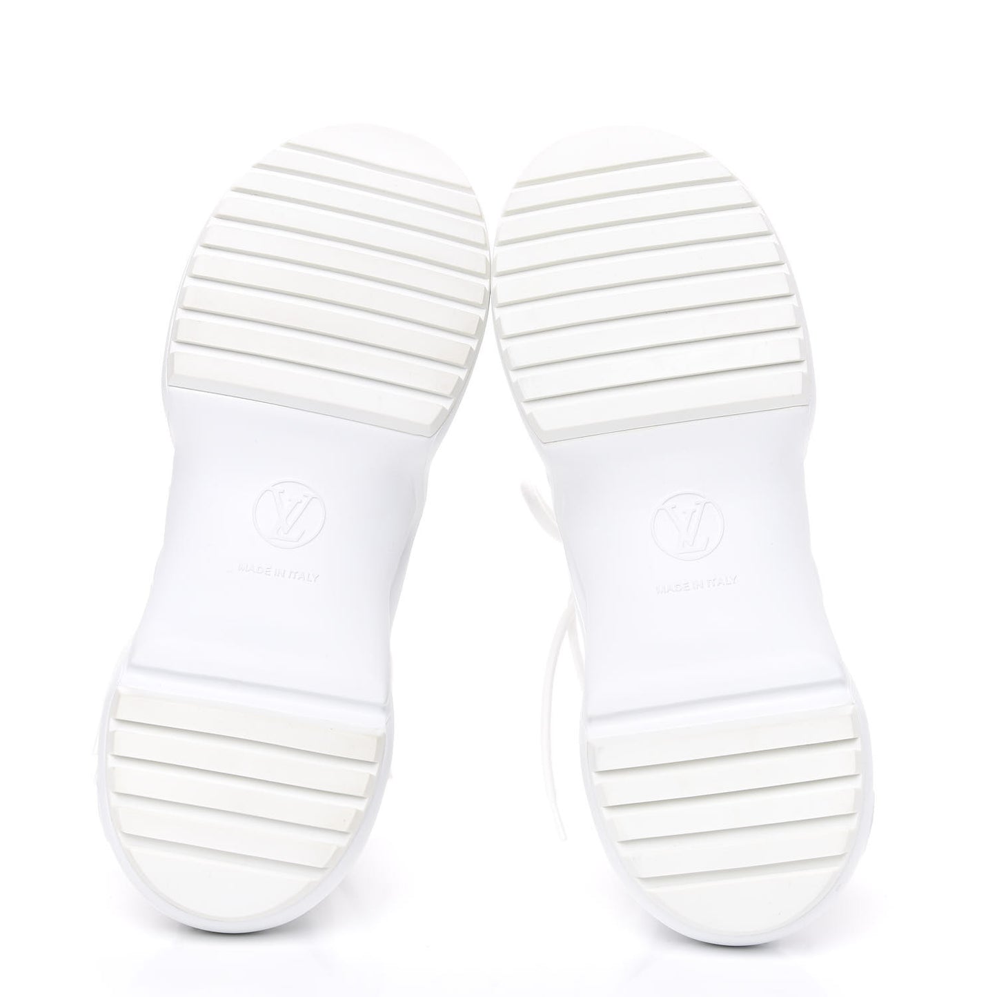 Calfskin Technical Nylon LV Archlight Sneakers 37 Marine