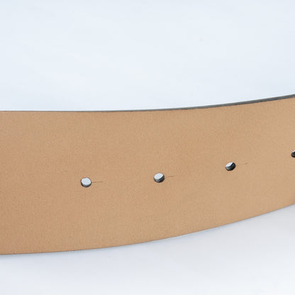 Chanel Calfskin CC Belt 90 36 Dark Brown 7 of 9