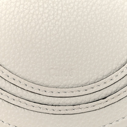 Chloe Raffia Calfskin Marcie Basket White 6 of 12