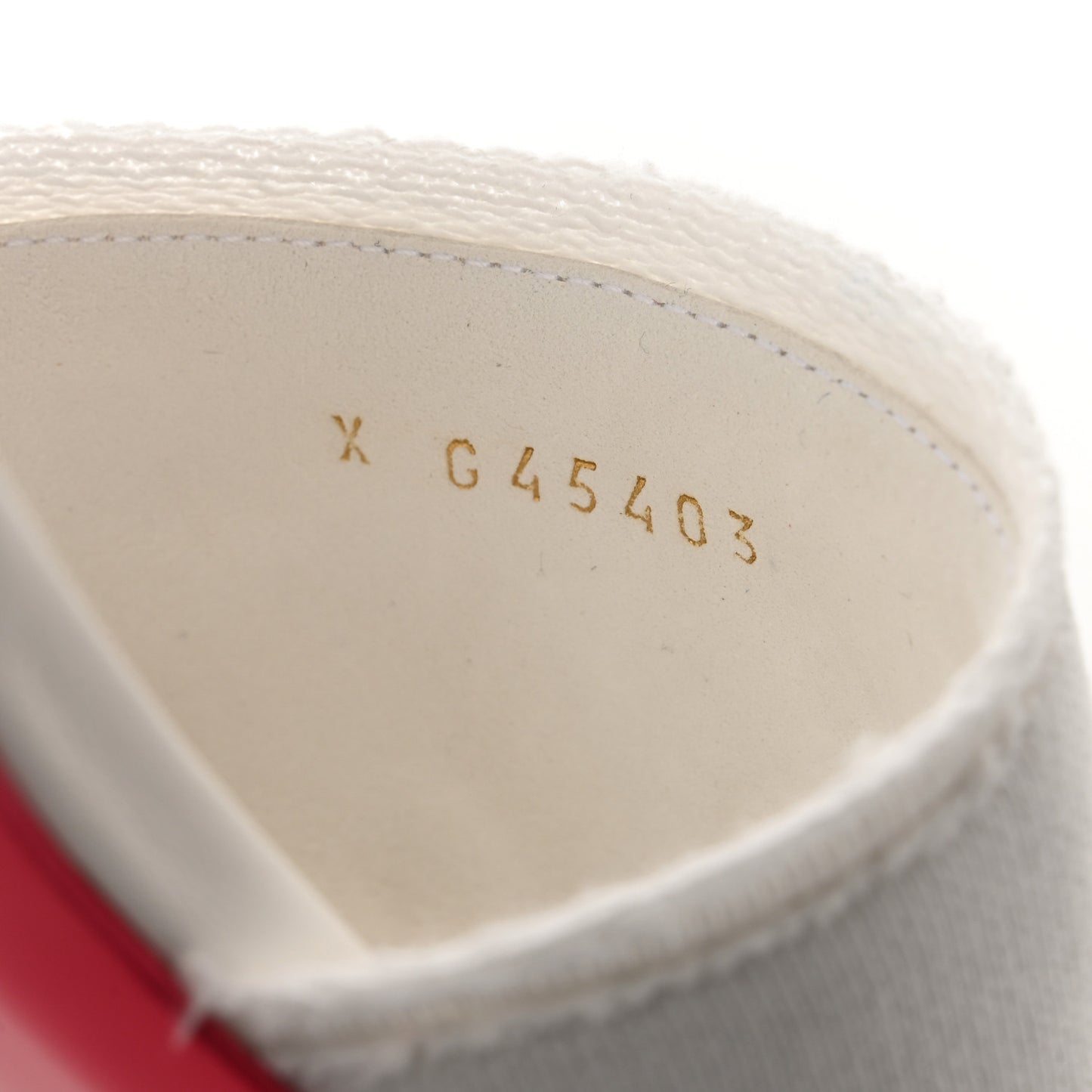 Jersey Knit CC Mules 39 White Fuchsia
