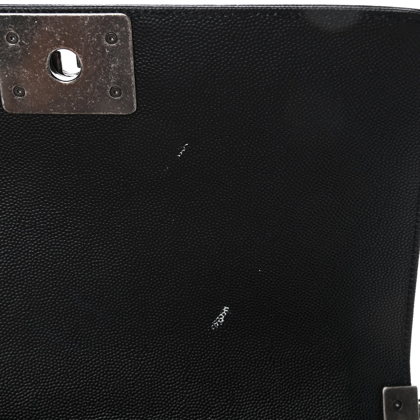 Caviar Quilted Medium Boy Flap Black