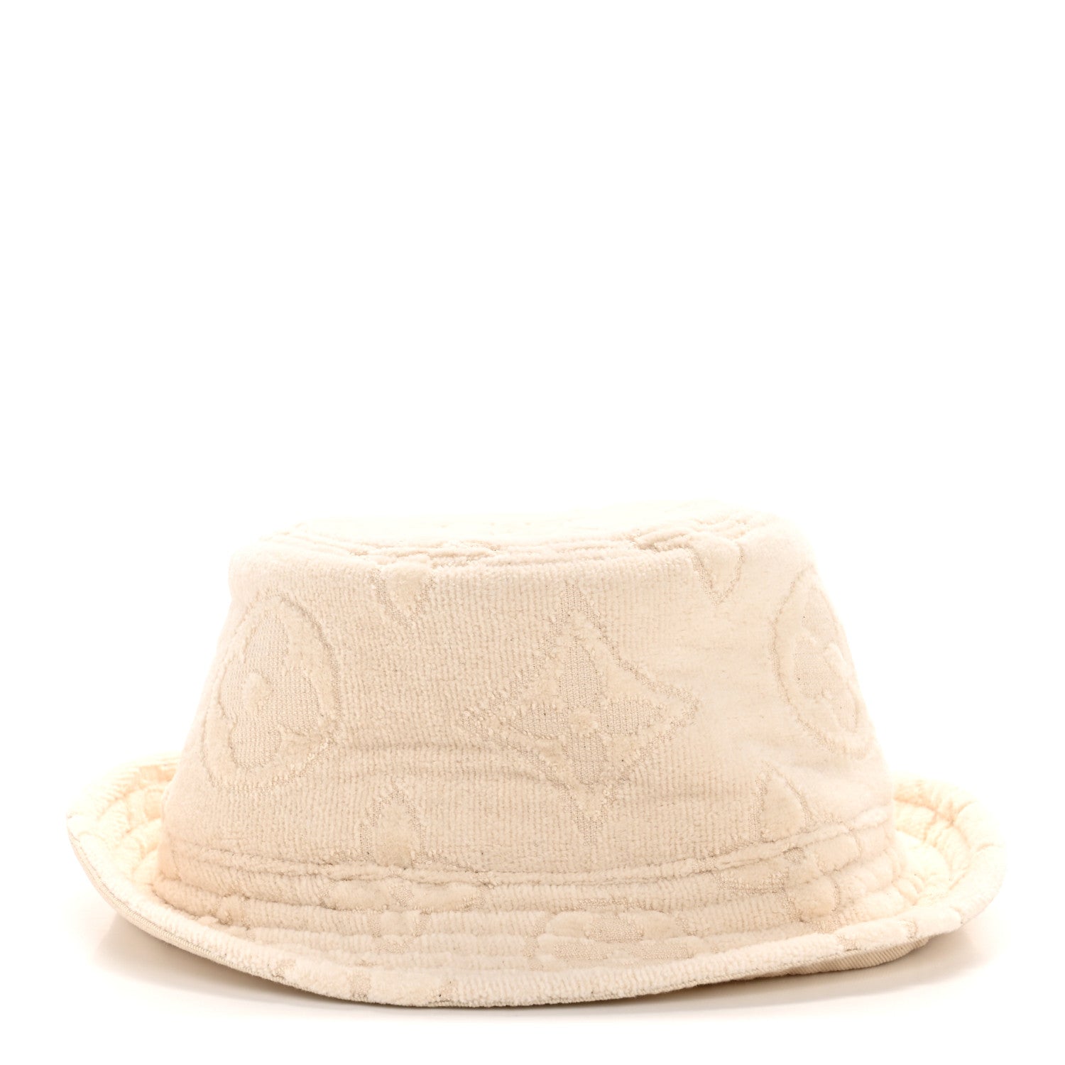 Louis Vuitton Cotton Jacquard Monogram LVacation Reversible Hat S White 3 of 9