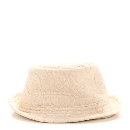 Louis Vuitton Cotton Jacquard Monogram LVacation Reversible Hat S White 3 of 9