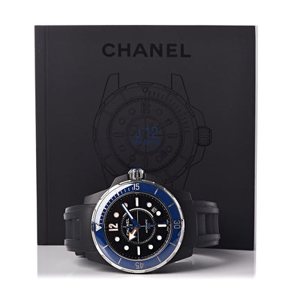 Chanel Stainless Steel Ceramic Rubber 41mm J12 Marine Automatic Watch Black 8 of 8