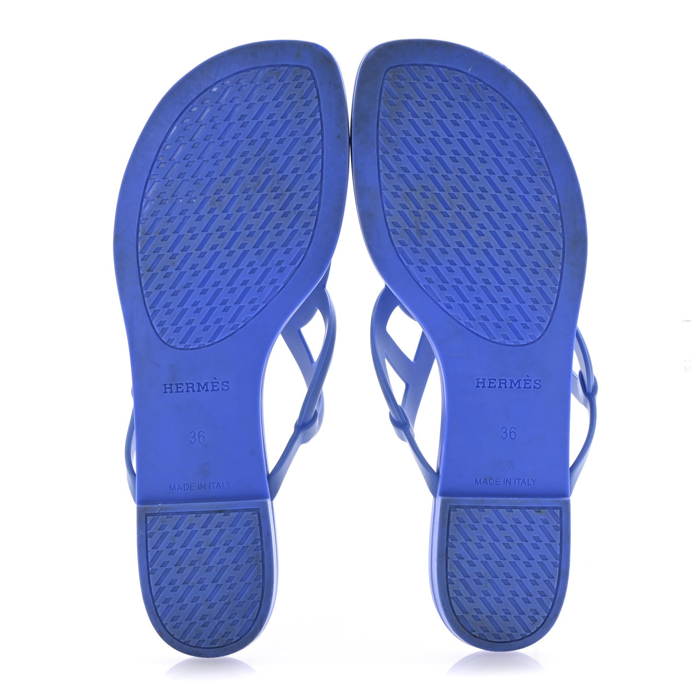 Rubber Womens Egerie Sandals 36 Bleu Outremer